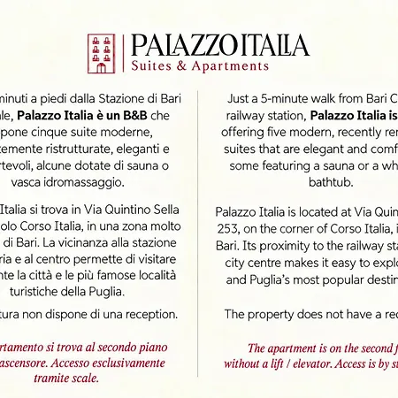 Palazzo Italia 4* Bari
